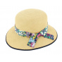 Eleanor Natural Panama Cloche Hat - Christys