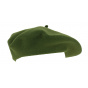 Olive green beret