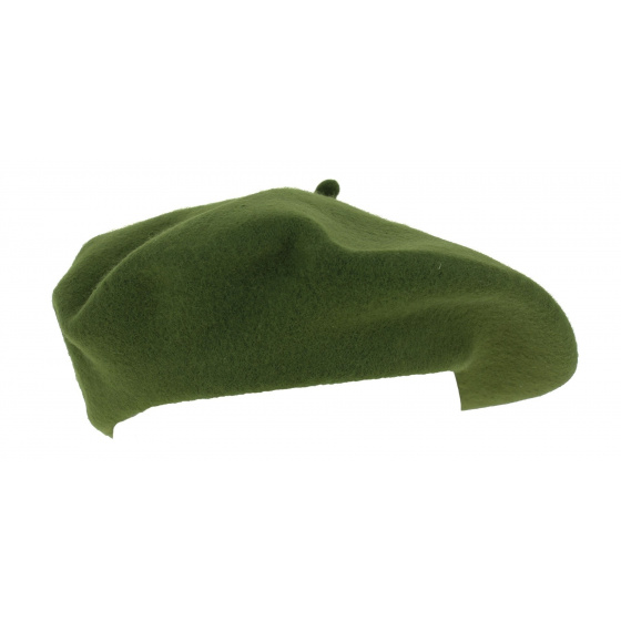 Béret vert olive