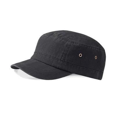 Beechfield urban cap - Black cotton Reference: 2140 | Traclet Hat Shop
