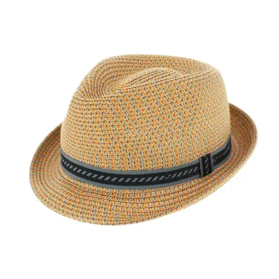 Chapeau Trilby / Prokpie Mannes Multicolore - Bailey Reference : 6590 | Chapellerie Traclet