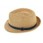 Multicolored Trilby / Porkpie Mannes Hat - Bailey