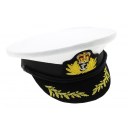 White Captain Cap - Traclet