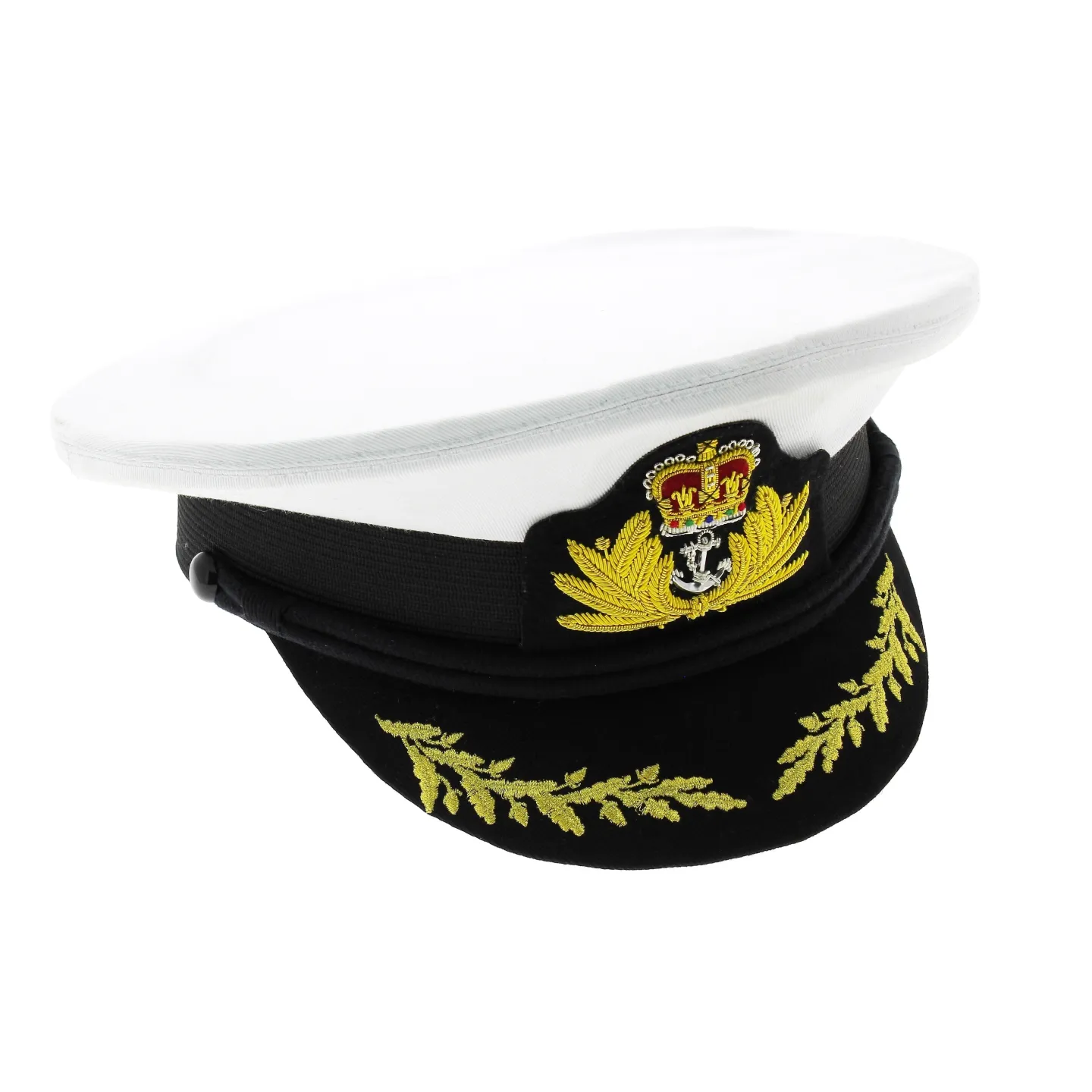 White Captain Cap - Traclet Reference: 6596 | Traclet Hat Shop