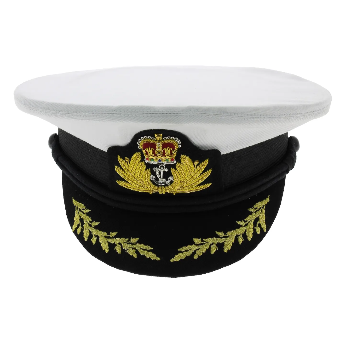 White Captain Cap - Traclet Reference: 6596 | Traclet Hat Shop