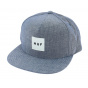 Light Blue Cotton Chambray Snapback Cap - Huf