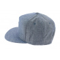 Light Blue Cotton Chambray Snapback Cap - Huf