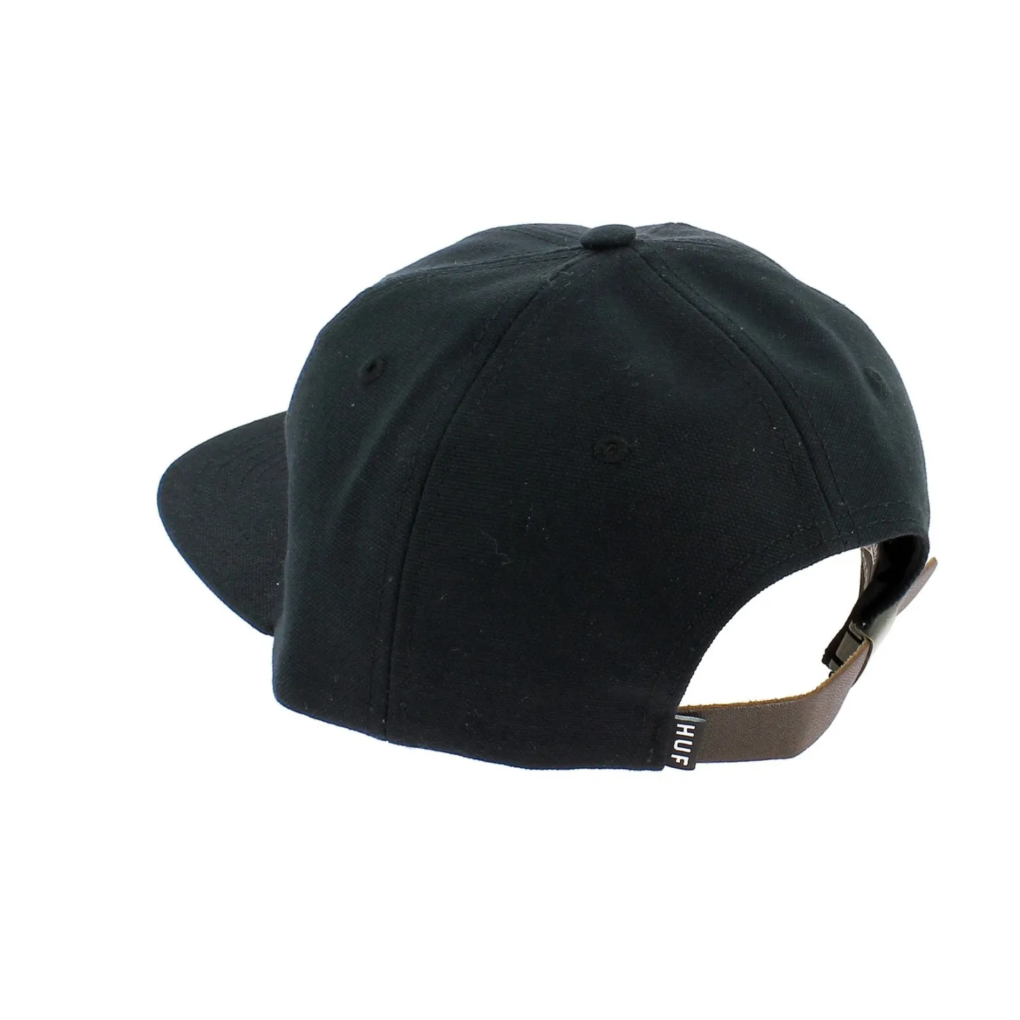 Casquette Stapback Script Coton Noir - Huf  Reference : 6612 | Chapellerie Traclet