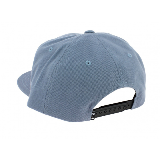 Light Blue Cotton Triangle Snapback Cap - Huf Light Blue Cotton Triangle Snapback Cap - Huf