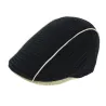 Casquette 507 Vintage Noir / Beige - Kangol Reference : 6617 | Chapellerie Traclet
