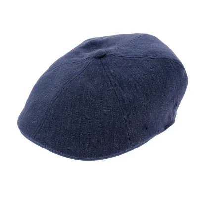 Wool Flexfit 504 Cap Navy Blue - Kangol Reference: 1548 | Chapellerie Traclet