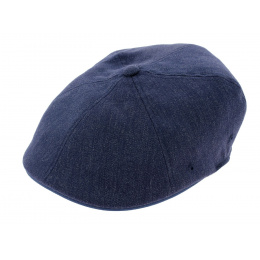 Wool Flexfit 504 Cap Navy-Blue - Kangol