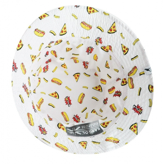 Bob Food Bucket Reversible Blanc - Kangol