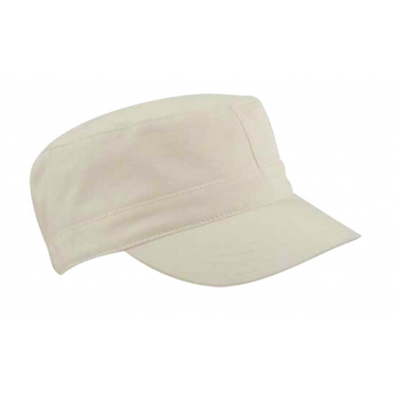 Beige Cotton Army Cap - Kangol Beige Cotton Army Cap - Kangol