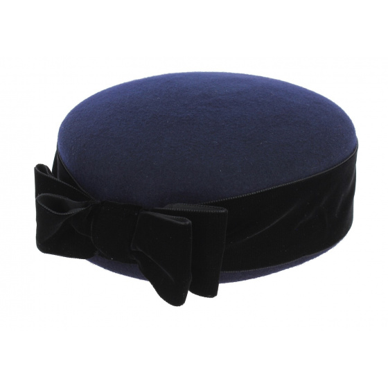 Chapeau Carla Bruni Feutre Laine & velours