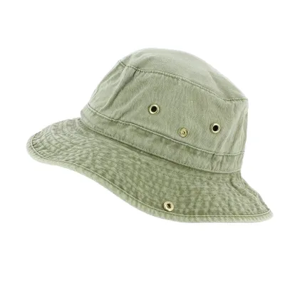 Bob Jodhpur Coton Olive Délavé - Broner Hats Reference : 4899 | Chapellerie Traclet