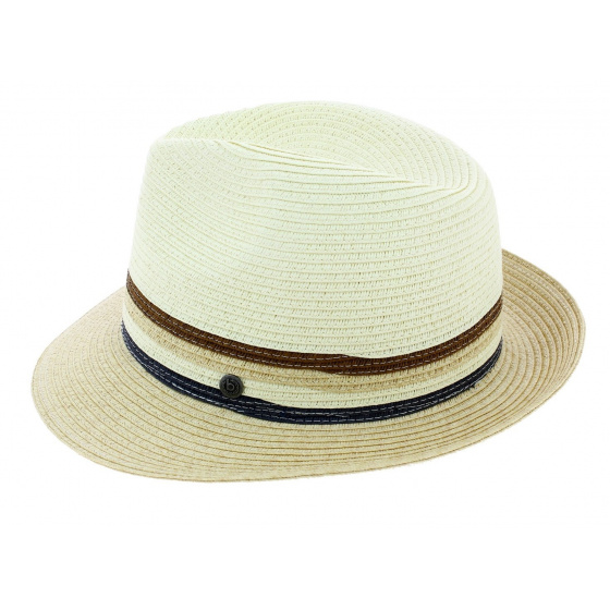 Caprera Paper Straw Fedora Hat - Bugatti