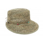 Bohemian straw cap