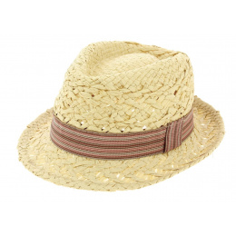 Beige Cliff Trilby Hat