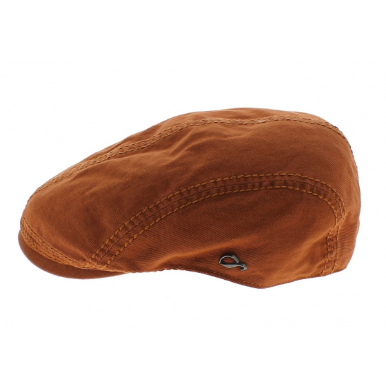 Orlando Flat Cap Cotton Orange - Göttmann Orlando Flat Cap Cotton Orange - Göttmann