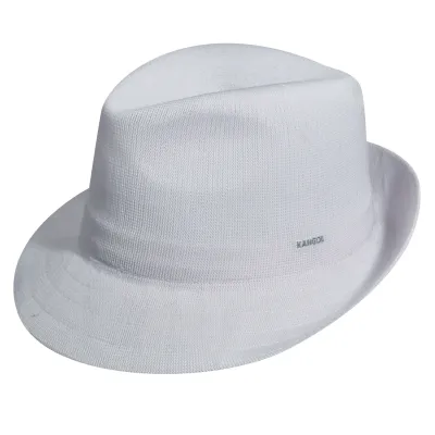 Chapeau Trilby Hiro Kangol - Blanc Reference : 815 | Chapellerie Traclet