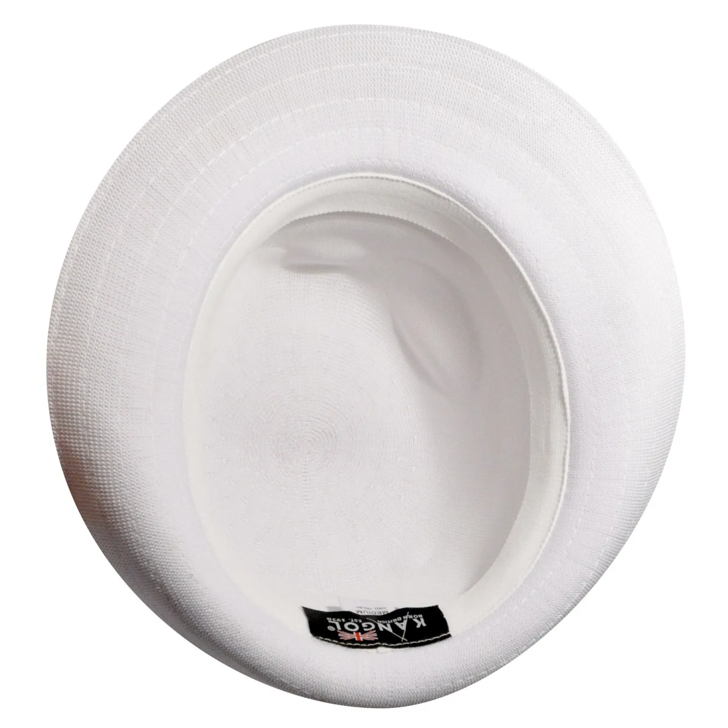 Kangol Hiro Trilby Hat - White Reference: 815 | Traclet Hat Shop