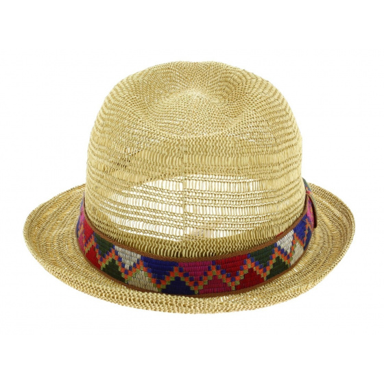 Chapeau Trilby Juliaca Paille Papier - Seeberger