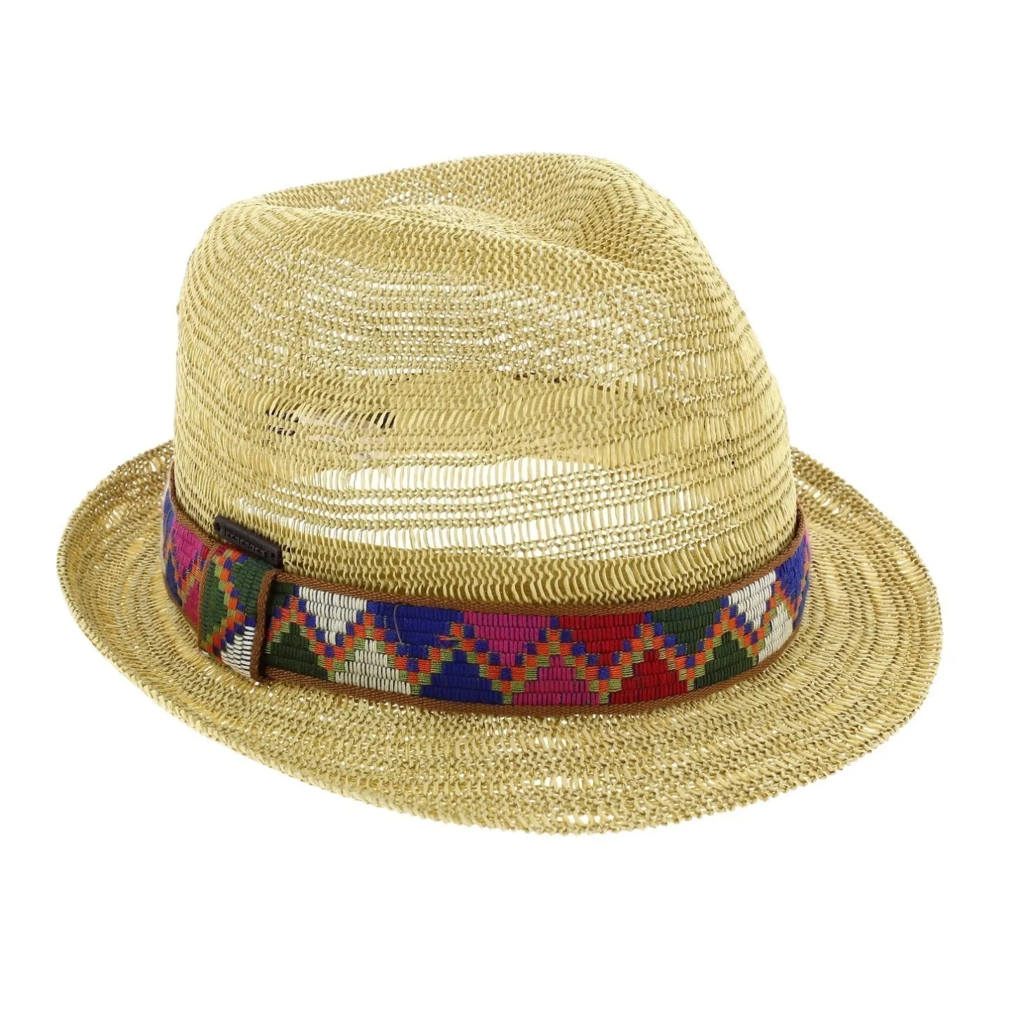 Juliaca Paper Straw Trilby Hat - Seeberger Reference: 6663 | Traclet Hat Shop