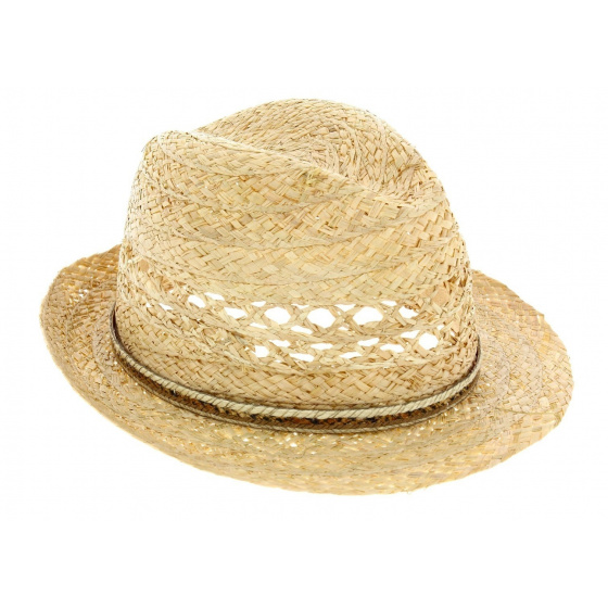 Chapeau Trilby Covoma Paille Naturel - Wegener