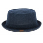 Blue Denim Mowbray Porkpie Hat - Kangol