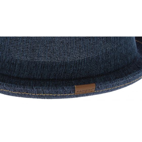 Blue Denim Mowbray Porkpie Hat - Kangol