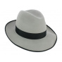 Gray Fur Felt President Fedora Hat - Guerra