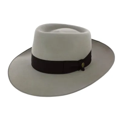 Chapeau Johnny Feutre Poil Gris - Guerra Reference : 6669 | Chapellerie Traclet