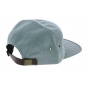 Blue/Gray Linen Tonal Volley Strapback Cap - HUF