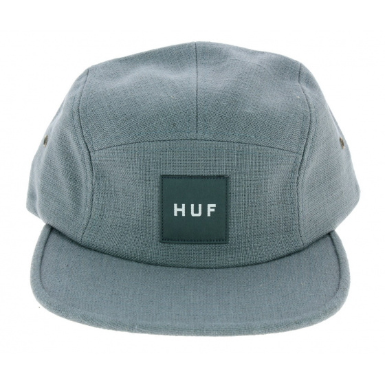 Casquette Strapback Tonal Volley Lin Bleu/Gris - HUF Casquette Strapback Tonal Volley Lin Bleu/Gris - HUF