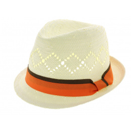 Langfossen Paper Straw Trilby Hat - Traclet
