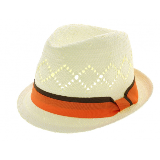Langfossen Paper Straw Trilby Hat - Traclet
