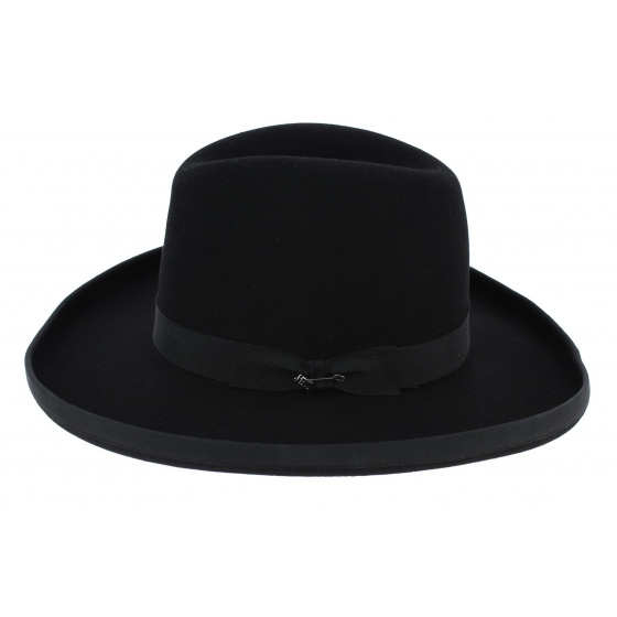 Chapeau Sheridan Feutre Bison Noir - Stetson