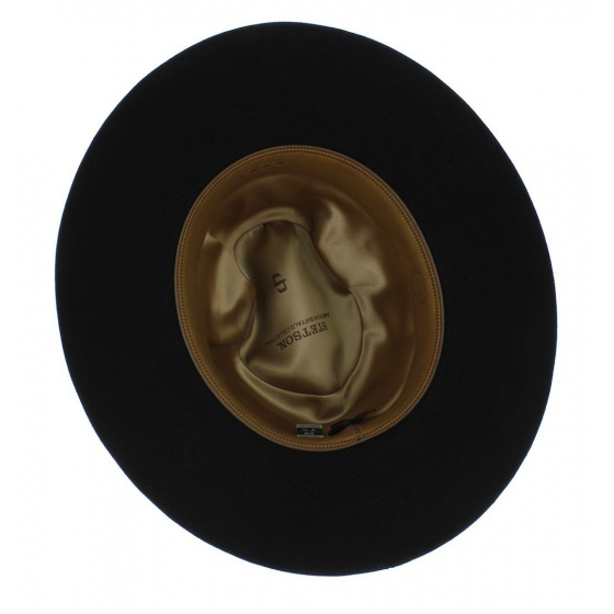 Chapeau Sheridan Feutre Bison Noir - Stetson