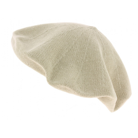 Beret coton Beige Beret coton Beige