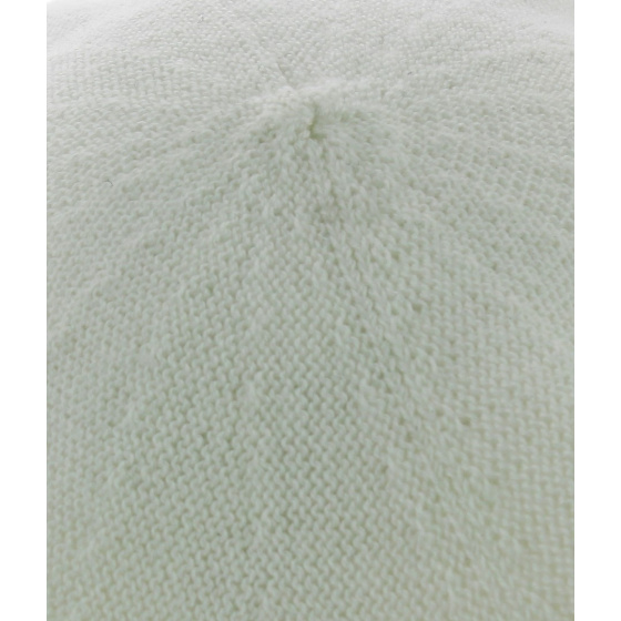 White Cotton Summer Beret - Traclet