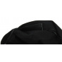 Black Leather Biker Beanie - Bullet Style Seven Jocker