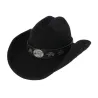 Chapeau de Cowboy Jesse Feutre Laine Noir - Bullhide Reference : 6709 | Chapellerie Traclet