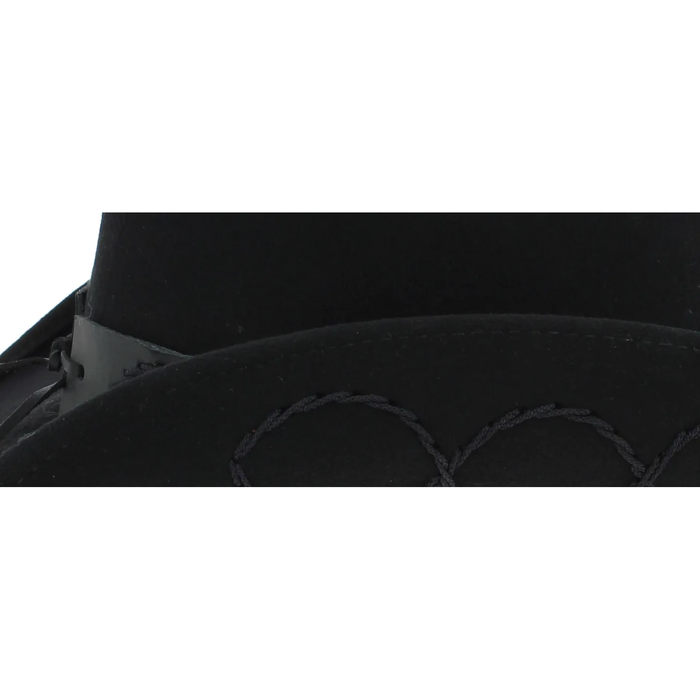 Chapeau de Cowboy Jesse Feutre Laine Noir - Bullhide Reference : 6709 | Chapellerie Traclet
