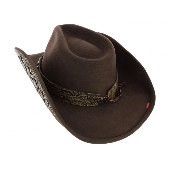 Chapeau de Cowboy Sweet Emotion Feutre - Bullhide