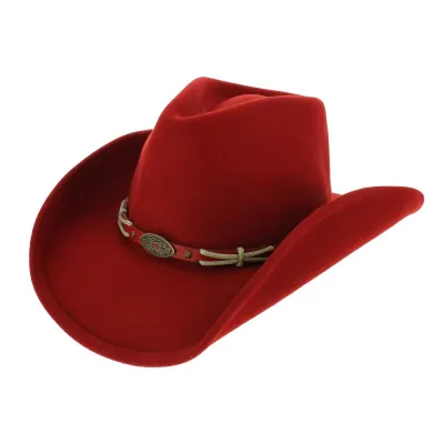 Chapeau Cowboy Emotionally Charged Feutre Rouge - Bullhide Reference : 6711 | Chapellerie Traclet