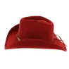 Chapeau Cowboy Emotionally Charged Feutre Rouge - Bullhide Reference : 6711 | Chapellerie Traclet