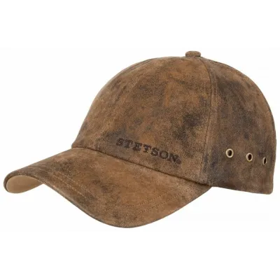 Stetson Rawlins Wyoming Pigskin Cap Reference: 6715 | Traclet Hat Shop