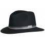 Black Ramsey felt hat 