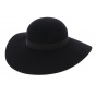 Foxes Wool Felt Wide-Brimmed Hat - Traclet